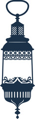 Lantern icon for ornament muslim celebrate, vector