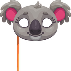 Koala bear animal face mask holiday costume