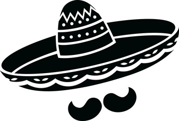 Mariachi musician headdress mexican sombrero hat