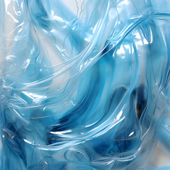 blue plastic texture close up
