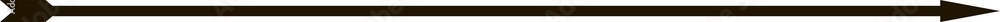 Poster Solid straight long line arrow with pointer