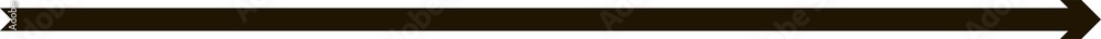 Poster Bold line solid long arrow with pointer