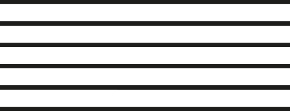 Modern simple stripy zen shape lines