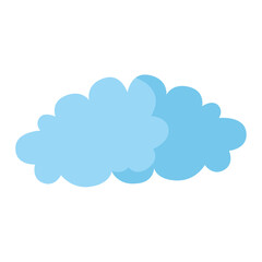 Vector illustration of cloud icon