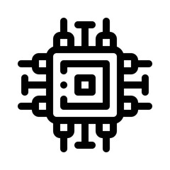 technology line icon