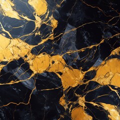 Marble black and gold abstract background. luxury marble stone