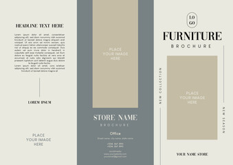 Furniture Trifold Brochure
