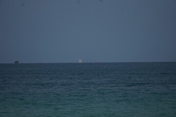 lighthouse in the sea
