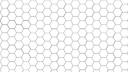 pattern with hexagons bee hive design - obrazy, fototapety, plakaty