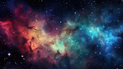 Fototapeta premium Luminous astronomical creation