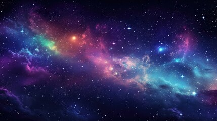 Obraz na płótnie Canvas Radiant galaxy expression