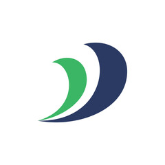 abstrack icon logo design vector template illustration in trendy style