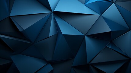 Vibrant blue geometric wallpaper: ideal for contemporary presentations and design projects