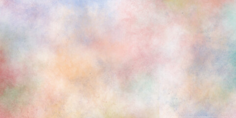 Stain artistic hand-painted Pastel color watercolor texture, Watercolor vector colorful abstract texture with multicolor splashes,  brush painted abstract watercolor background with splashes.