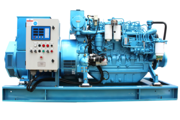 Generators, latest model diesel engines for fishing boats, tugboats, cargo etc.