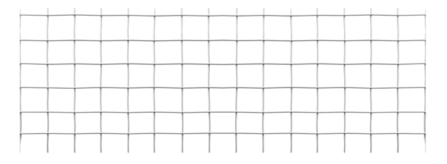 Empty white (light gray) perforated metal grid  isolated on transparent background, PNG, 