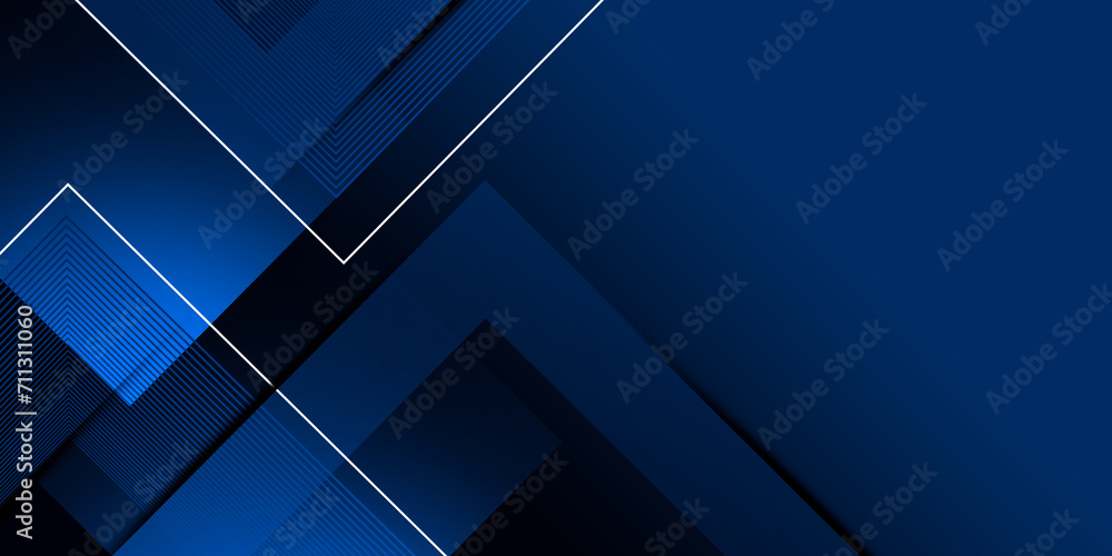 Poster abstract graphic design blue banner pattern presentation background web template