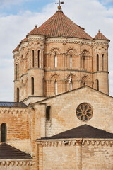 Romanesque and gothic church. Colegiata de Toro. Castilla León, Spain