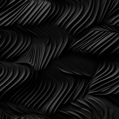 Black material texture