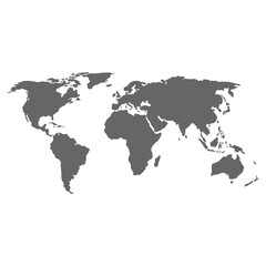 world map illustration vector eps10