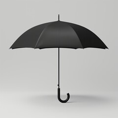 Open umbrella mockup