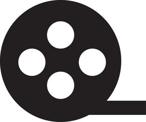 Fototapeta premium film roll icon isolated sign symbol vector illustration - high quality black style vector icons
