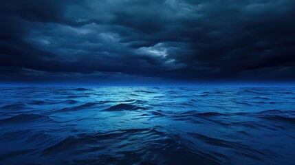 navy color ocean background illustration teal indigo, cyan cobalt, azure sky navy color ocean background