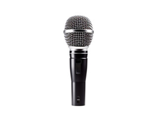 microphone isolated on white