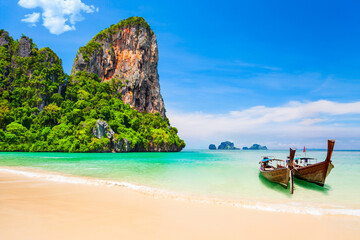 Boat on the Thailand beach