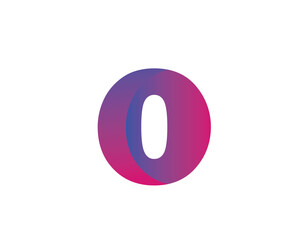 alphabet o logo icon symbol