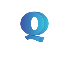 3d blue logo icon symbol