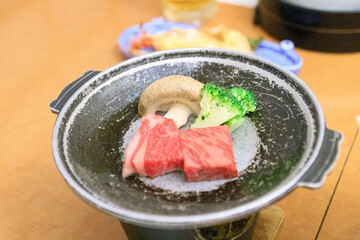 Preparation of a Japanese Grill Beef