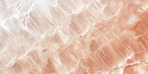 Fototapeta premium Abstract pale pink natural background. Water, aquatic, nature, soft light. 