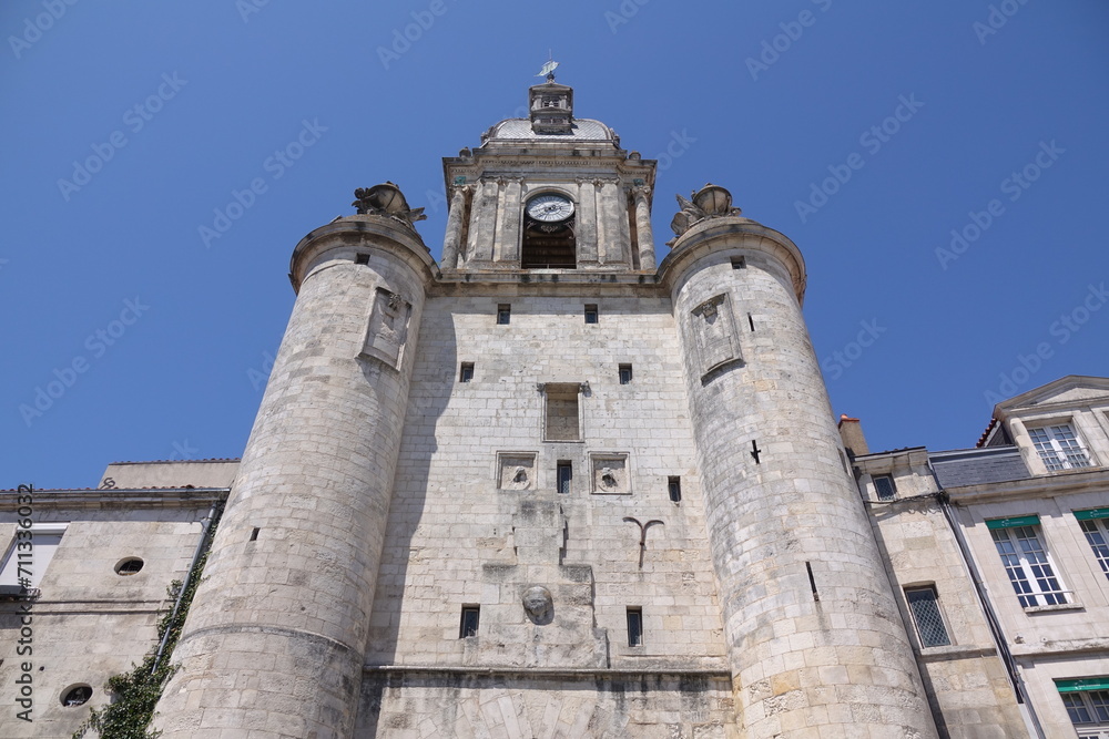 Wall mural Uhrturm in La Rochelle