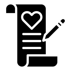 love letter glyph 