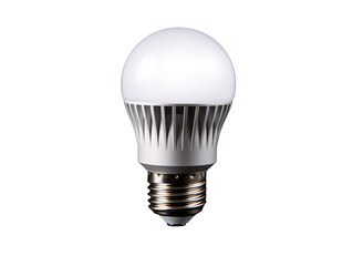 a light bulb with a white ball