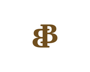 Obraz premium BB LOGO DESIGN VECTOR TEMPLATE