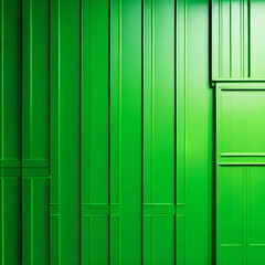 Fototapeta premium green door with wall