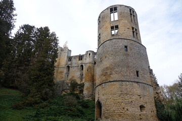 Fototapeta na wymiar Burg Beaufort, Luxemburg
