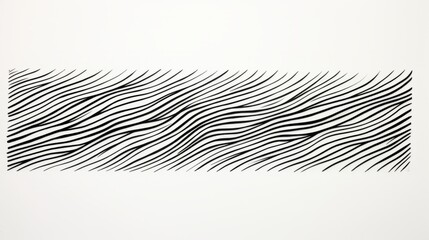 Minimalistic pattern of black lines in vector style