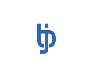 BJ JB LOGO DESIGN VECTOR TEMPLATE