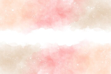 Fototapeta premium レトロカラーの淡い水彩背景