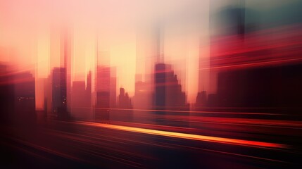 street blurry urban background illustration lights buildings, architecture motion, movement modern street blurry urban background