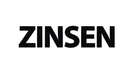 Zinsen - schwarze plakative 3D-Schrift, Finanzen, Sparen, Bankkonto, Bank, Guthaben, Gewinn, Rendering, gerendert, Freisteller, Alphakanal
