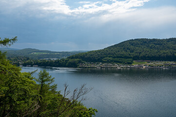 Fototapeta na wymiar View of the Lake Edersee