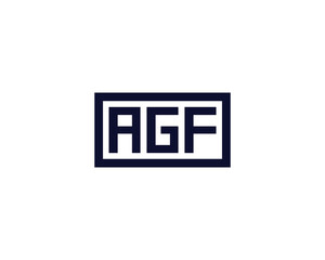 AGF LOGO DESIGN VECTOR TEMPLATE