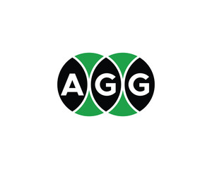 AGG LOGO DESIGN VECTOR TEMPLATE
