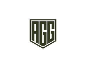 AGG LOGO DESIGN VECTOR TEMPLATE