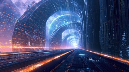 Navigating the surreal expanse of a cybernetic dreamscape