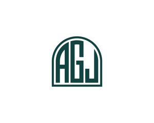 AGJ LOGO DESIGN VECTOR TEMPLATE